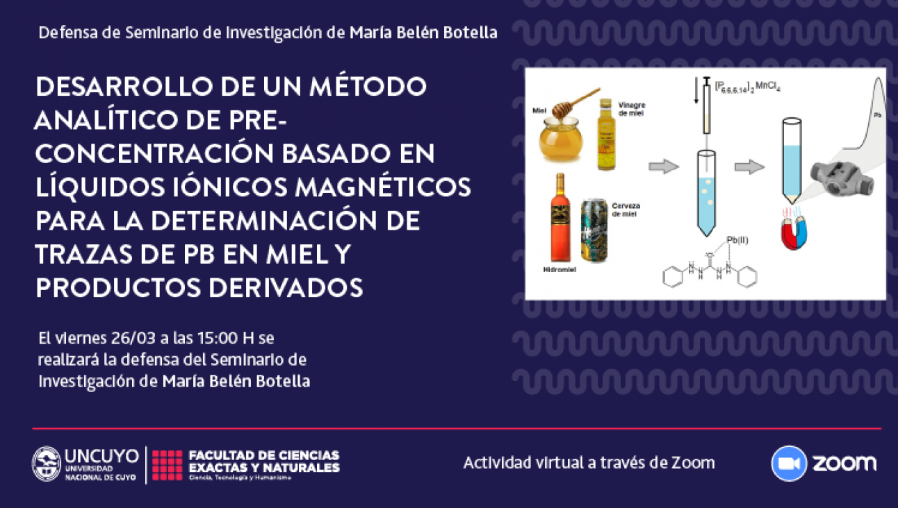 imagen Defensa de Seminario de Investigación de María Belén Botella Arenas