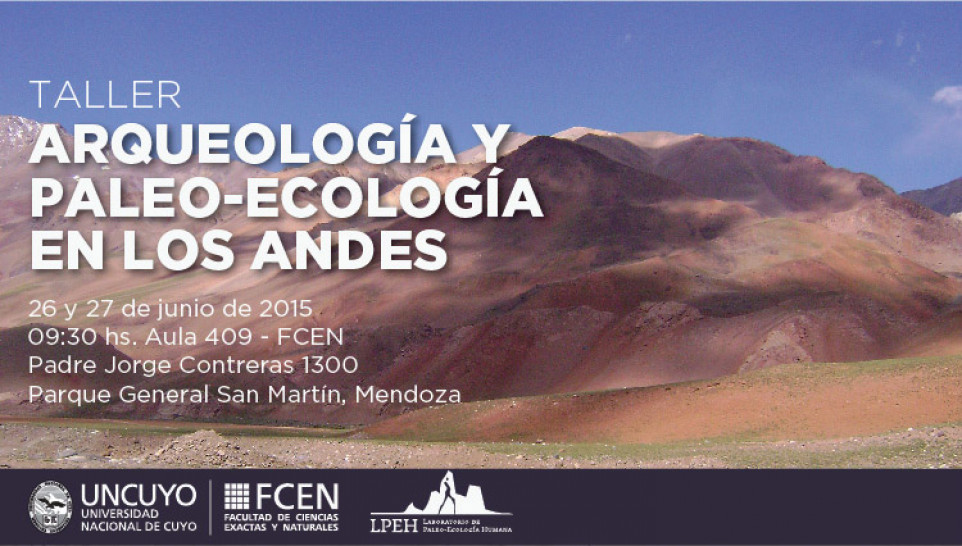 imagen Taller de Arqueología y Paleo-ecología en los Andes.