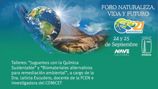 imagen El Laboratorio de Química Analítica para Investigación y Desarrollo (QUIANID) de la Facultad participará en la ECO 21 Mendoza 2017