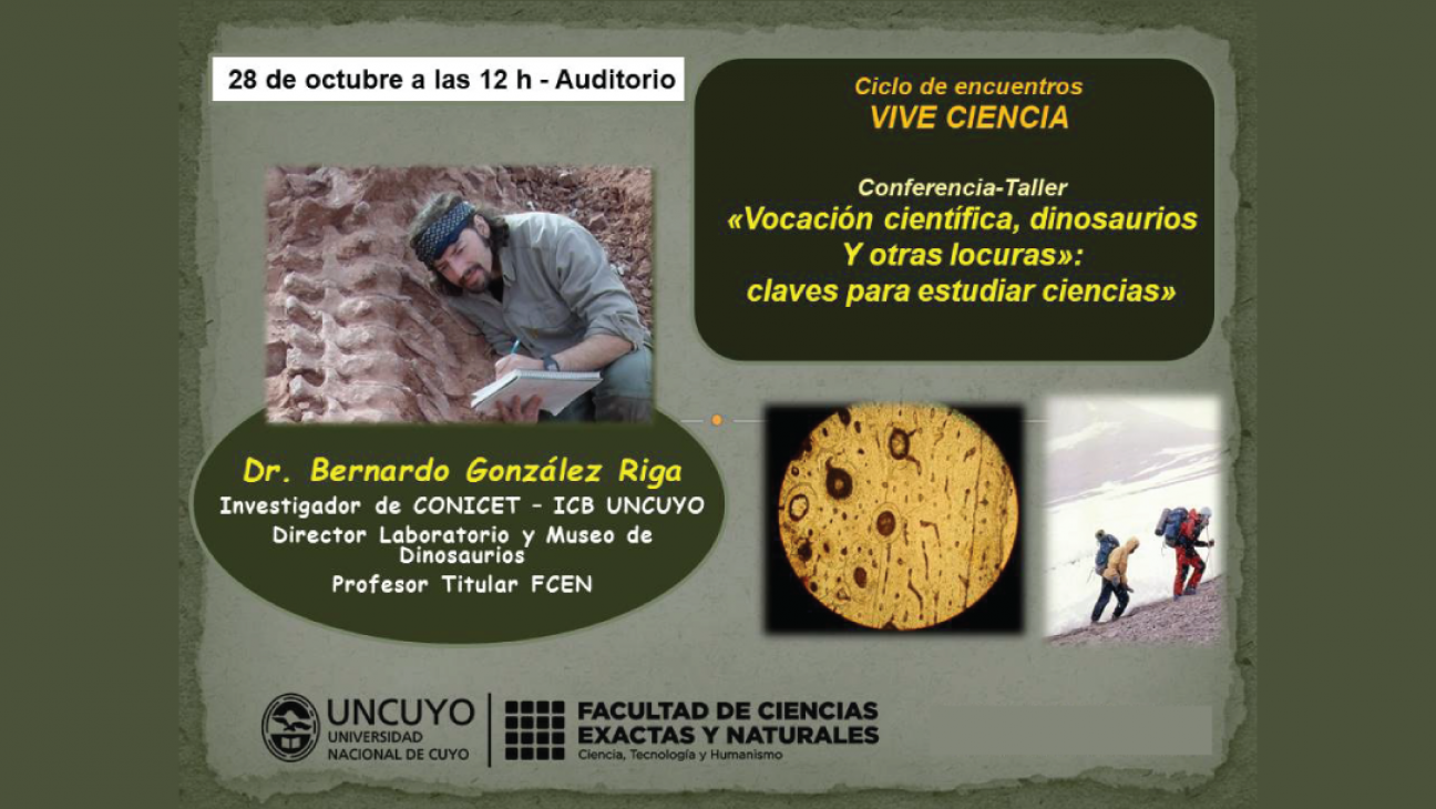 imagen Comienza este viernes Vive Ciencia: Ciclo de conferencias - talleres