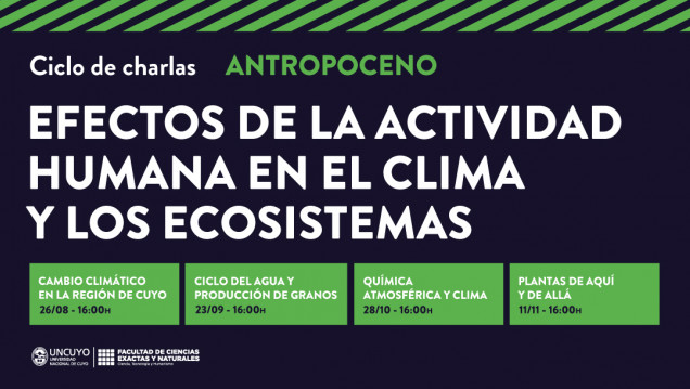 imagen Antropoceno - Ciclo de charlas-debate sobre los efectos de la actividad humana en el clima y los ecosistemas