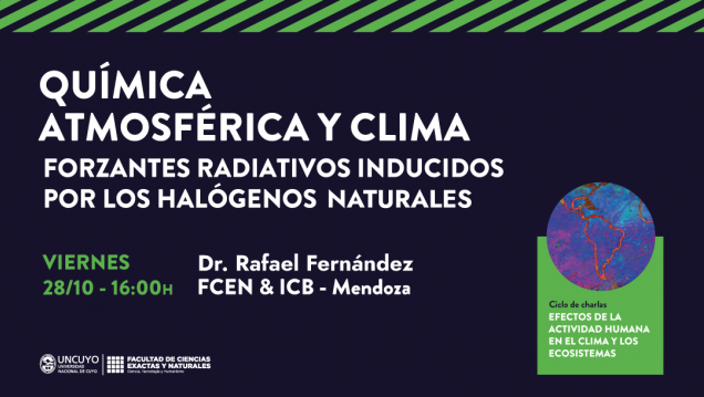 imagen Rafael Fernández disertará este viernes en el marco del ciclo Antropoceno - Ciclo de charlas debate sobre los efectos de la actividad humana en el clima y los ecosistemas