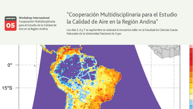 imagen Workshop internacional: Cooperación Multidisciplinaria para el Estudio de la Calidad de Aire en la Región Andina