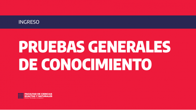 imagen Ya están las fechas de las Pruebas Generales de Conocimiento (PGC)